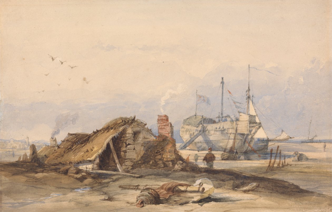 La station de blocus, Rye - Clarkson Stanfield