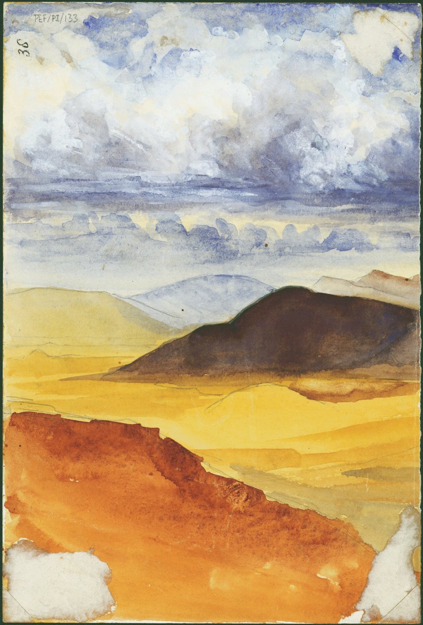 Paysage désertique - Claude Conder