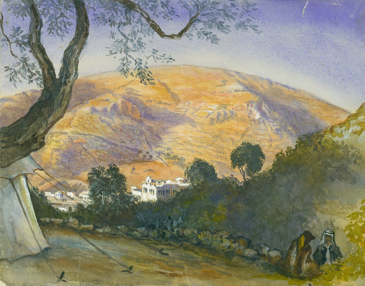 Paysage du Moyen-Orient - Claude Conder