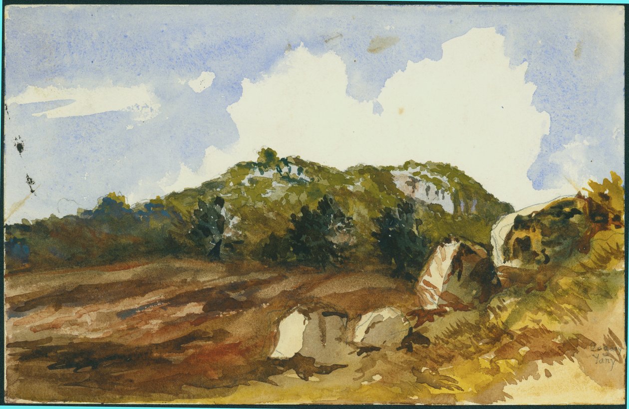 Le Mahrakah, Carmel, 1872 - Claude Conder