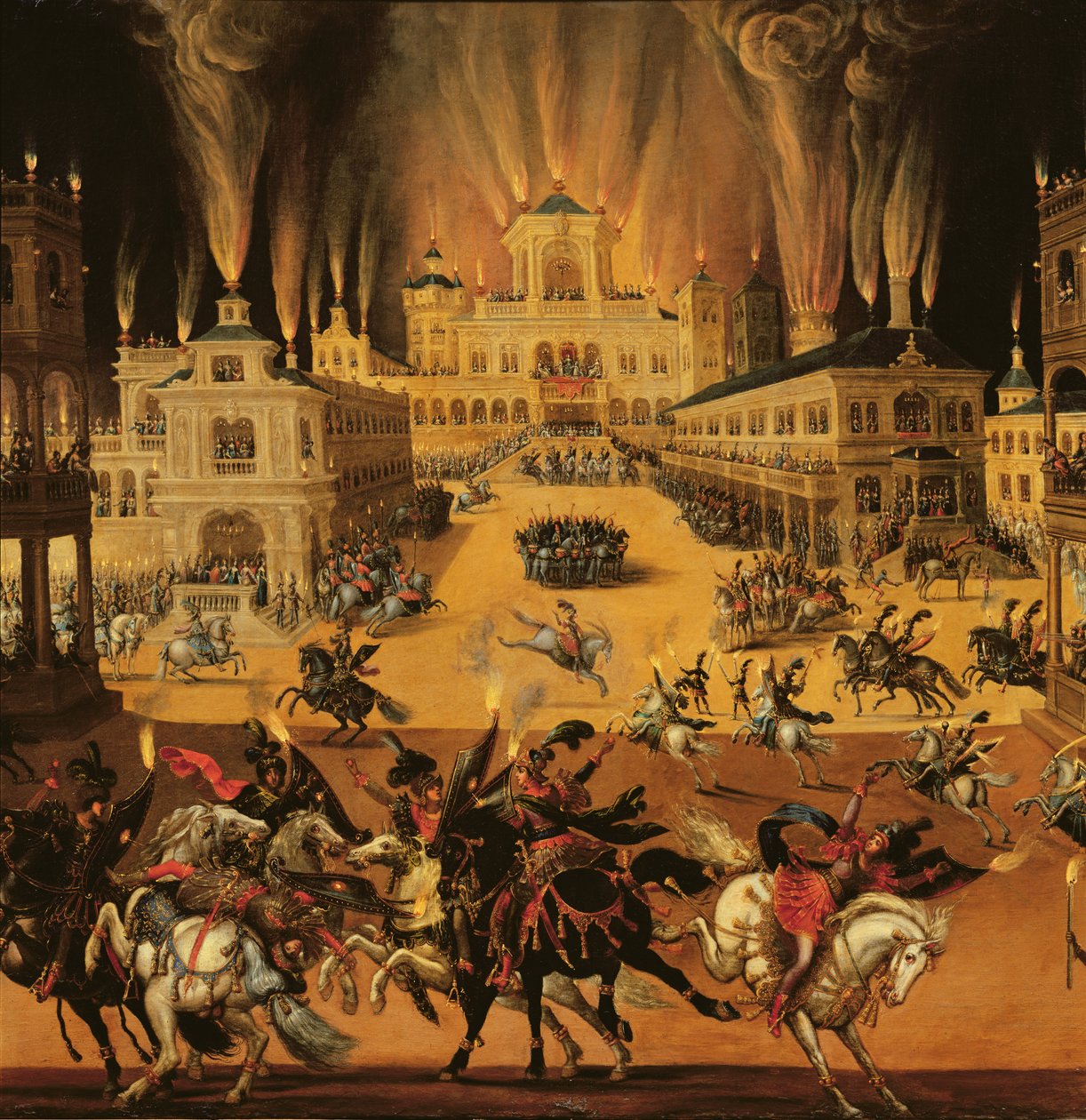Feu, détail des feux d