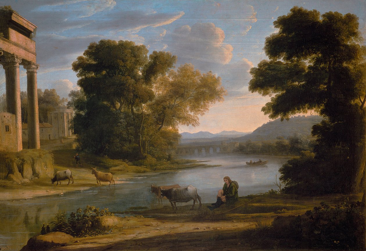 Le gué - Claude Lorrain