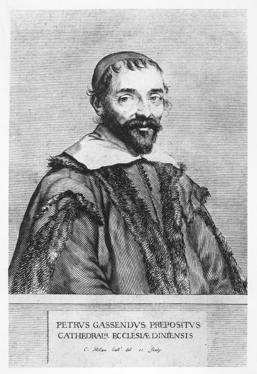 Portrait de Pierre Gassendi - Claude Mellan
