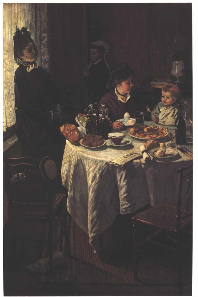 Le déjeuner - Claude Monet