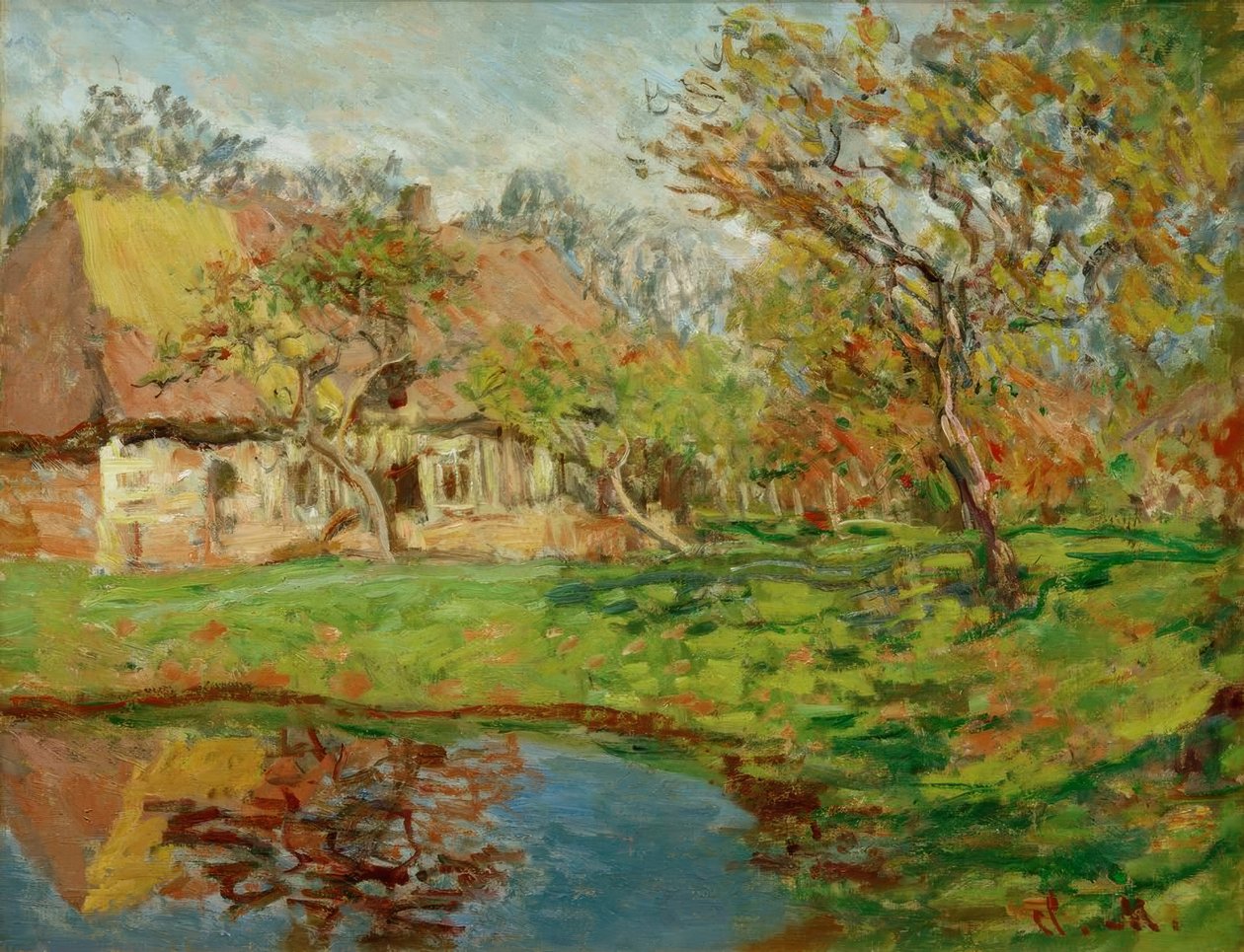Chaumière normande - Claude Monet