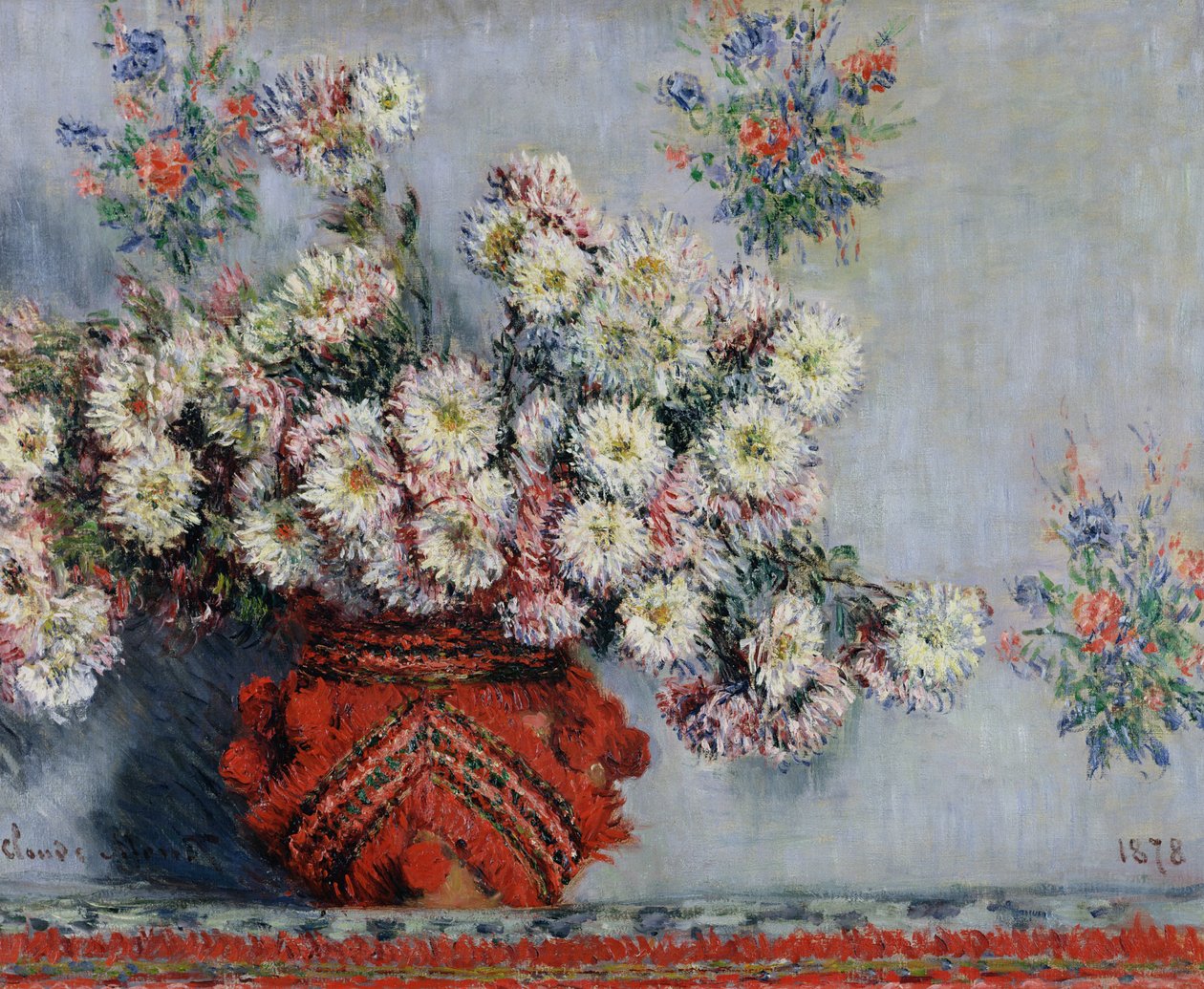 Chrysanthèmes, 1878 - Claude Monet