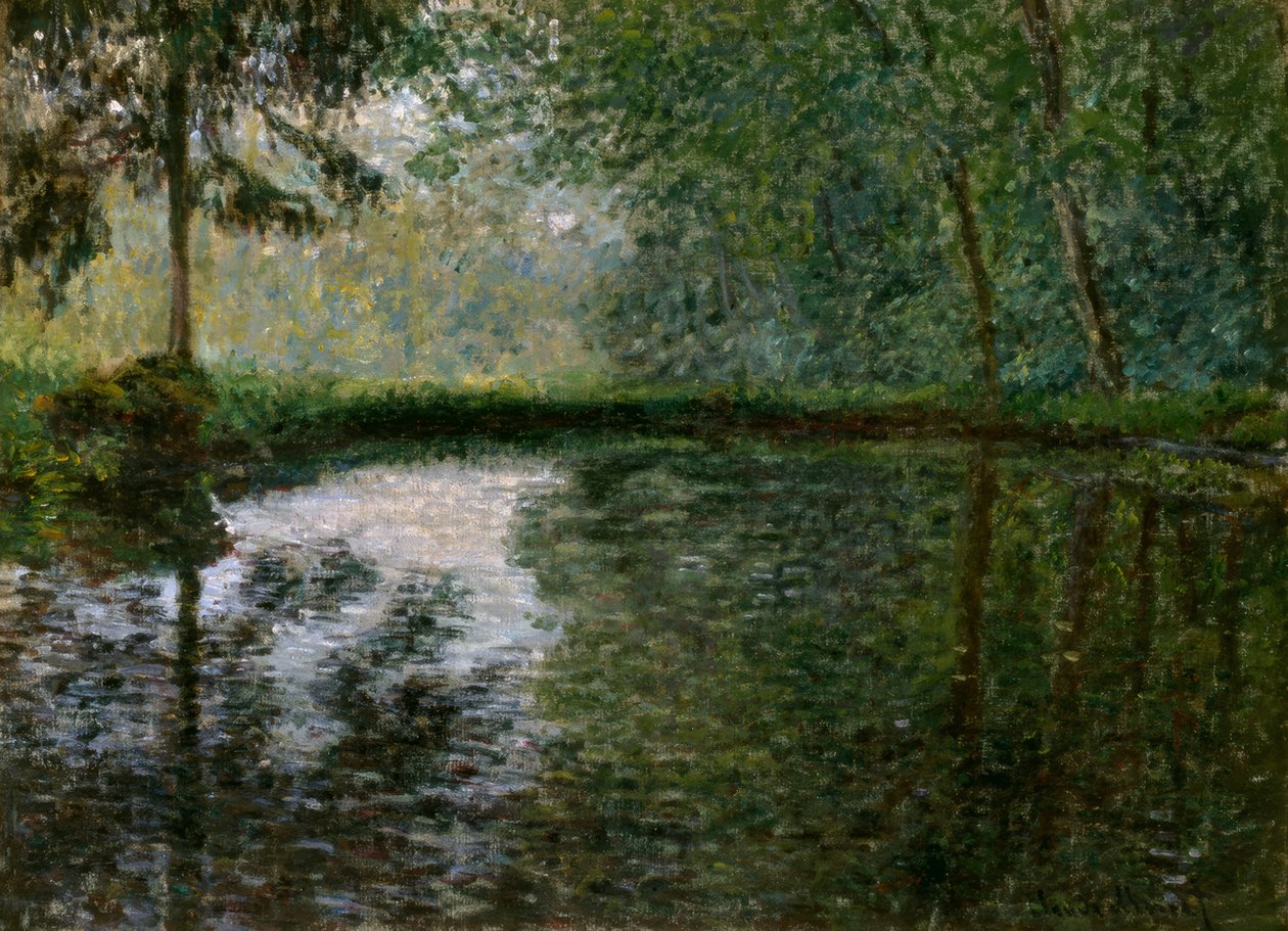 Coin d’étang à Montgeron - Claude Monet