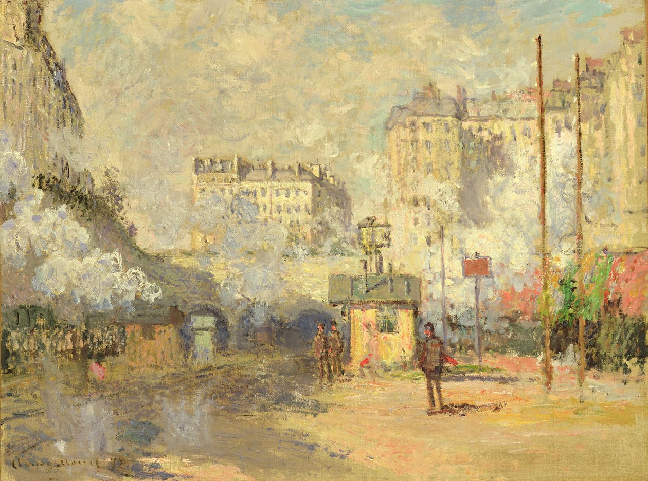 Gare Saint-Lazare, 1877 - Claude Monet