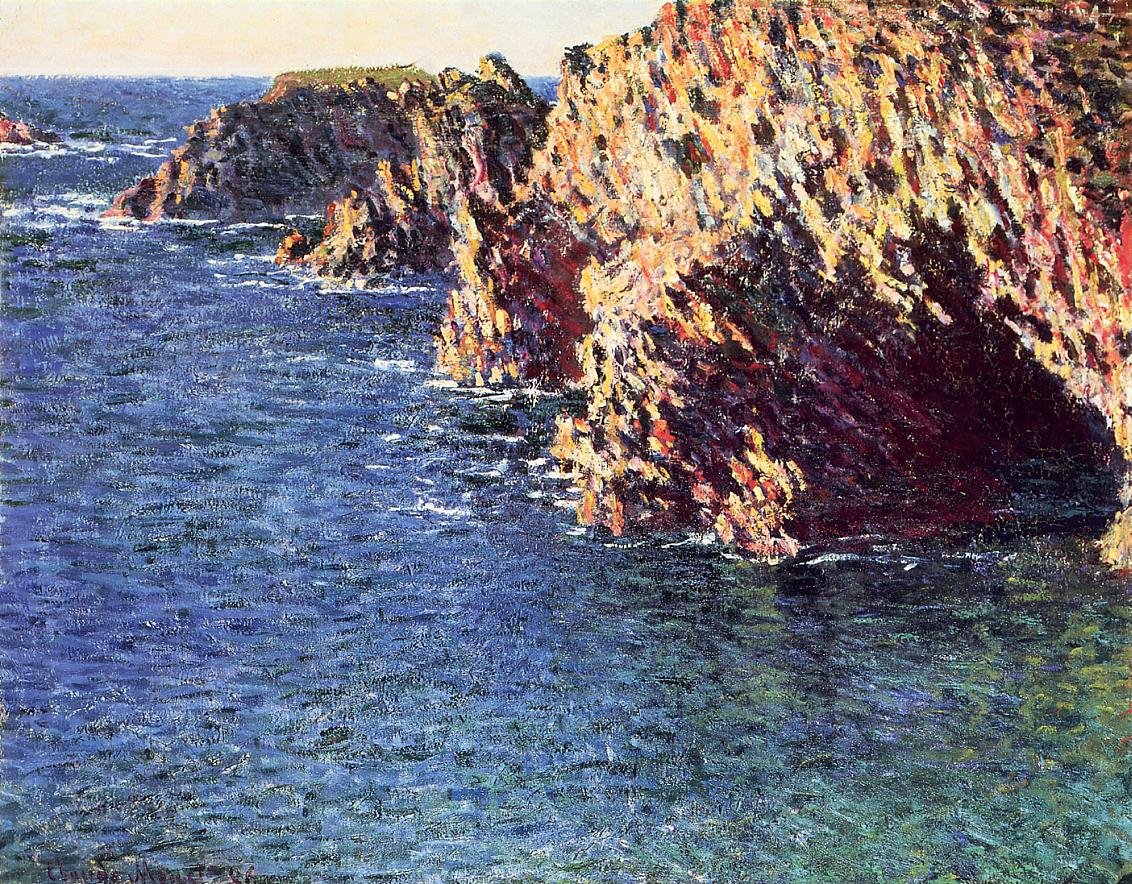 Grotte de Port-Domois - Claude Monet