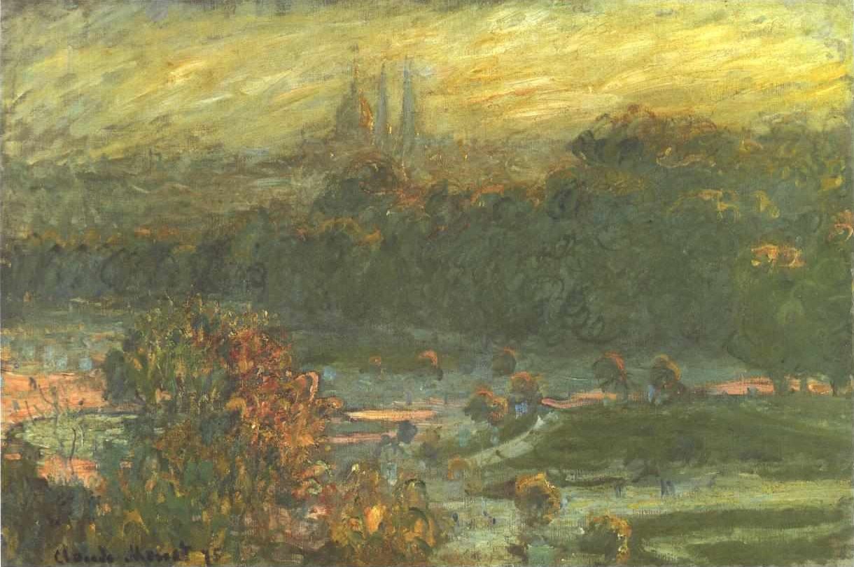 Jardin des Tuileries - Claude Monet
