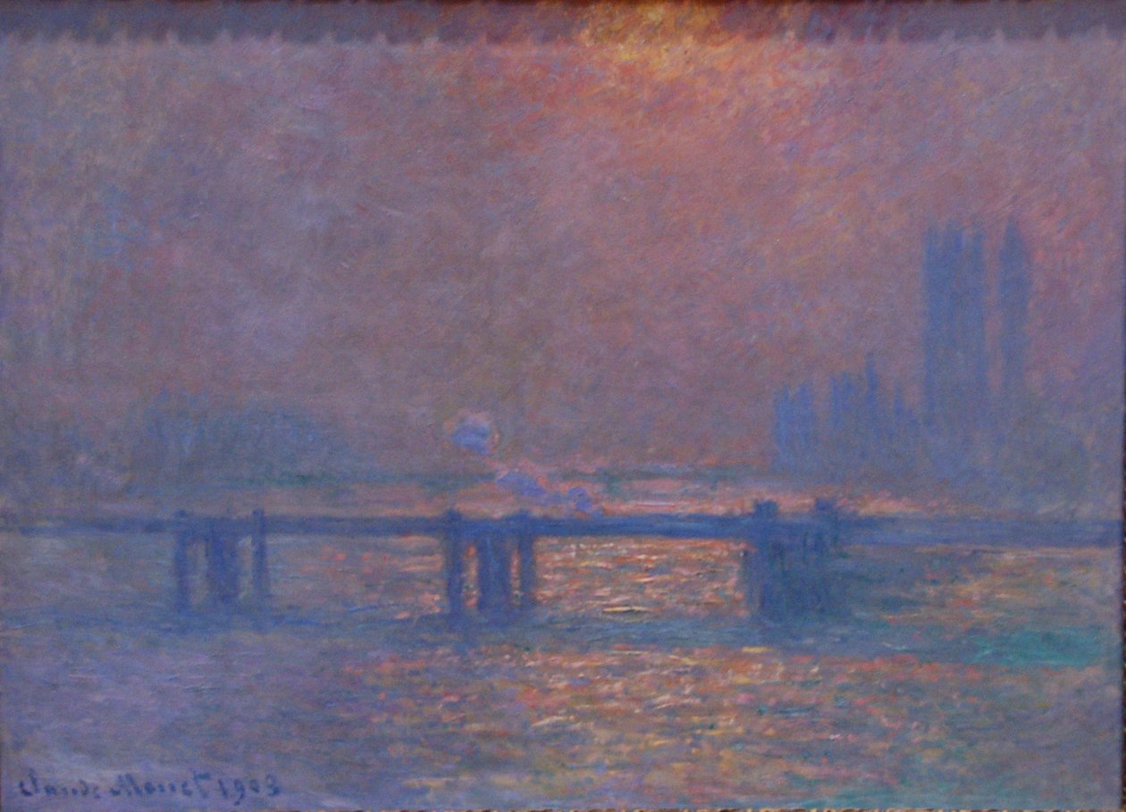 La Tamise à Charing-Cross - Claude Monet