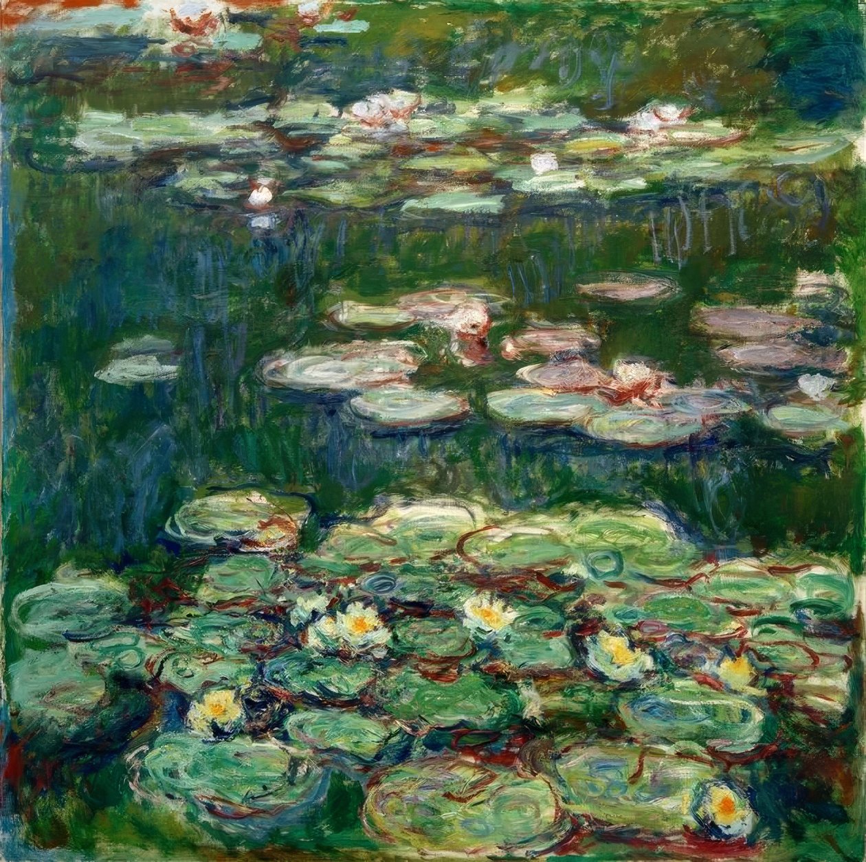 Nymphéas blancs et jaunes - Claude Monet