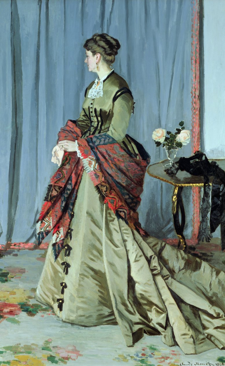 Portrait de Madame Louis Joachim Gaudibert, 1868 - Claude Monet