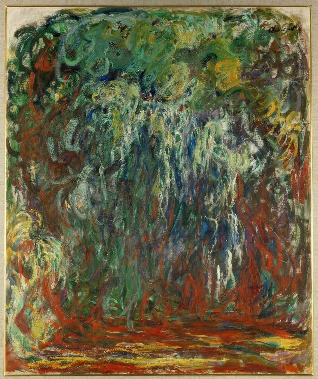 Saule pleureur, Giverny - Claude Monet
