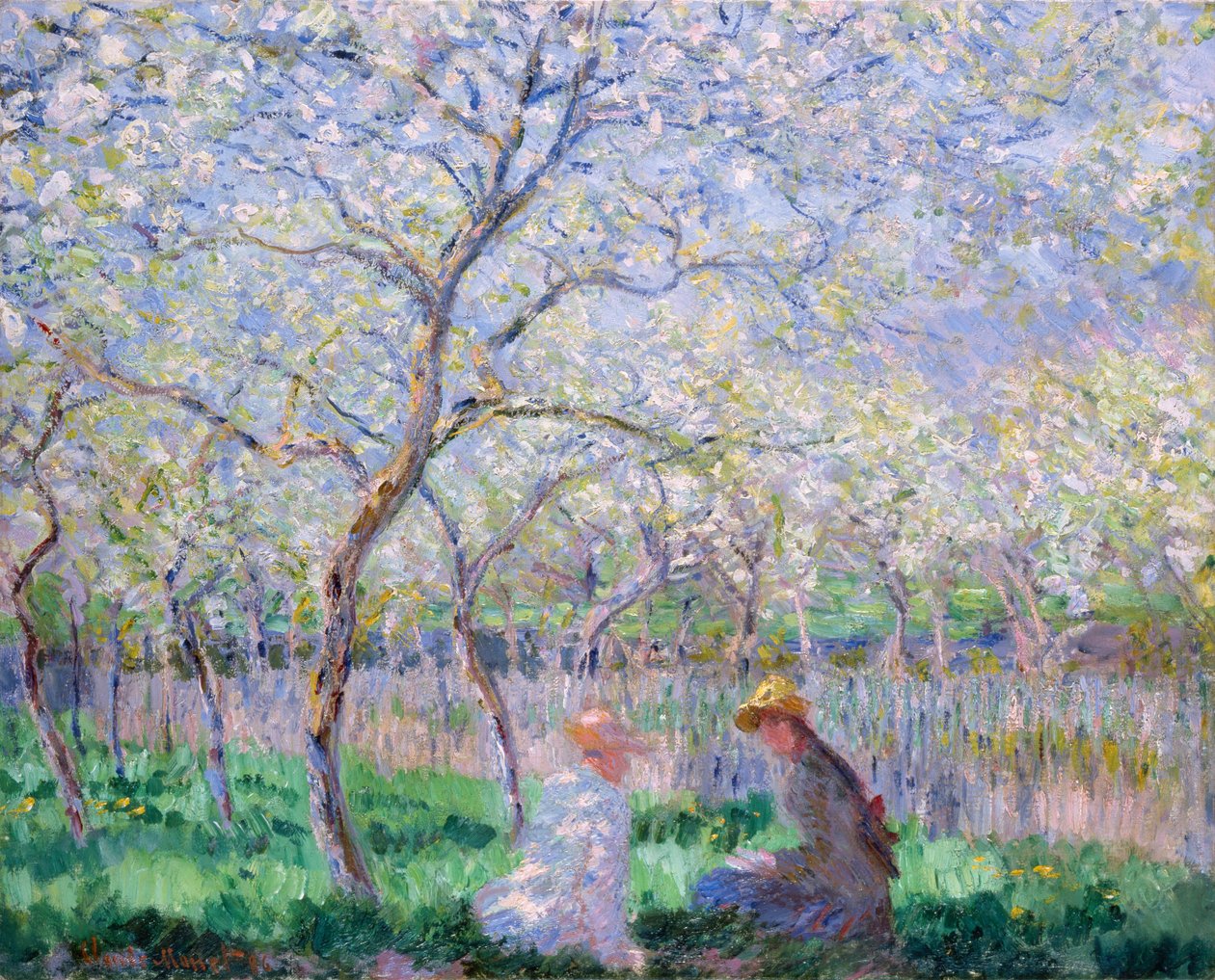 Printemps, 1886 - Claude Monet