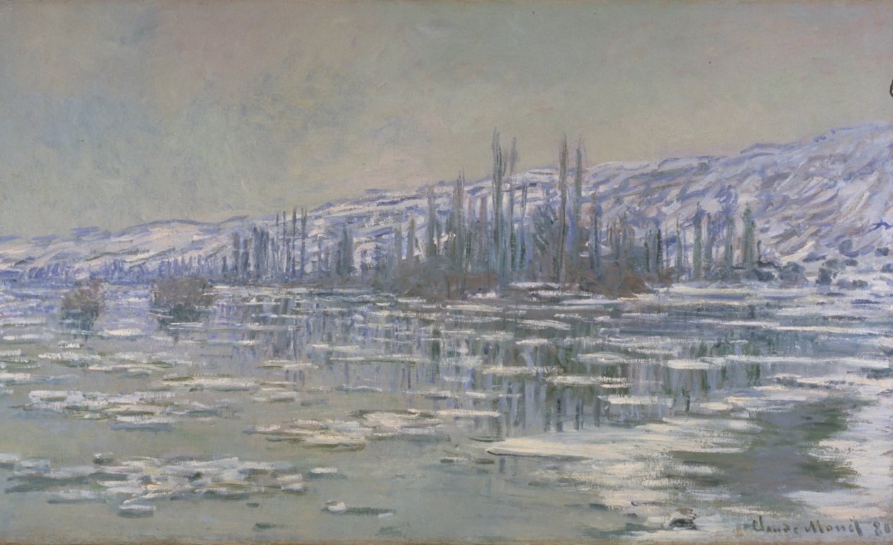 La Débâcle ou Les Glaçons - Claude Monet