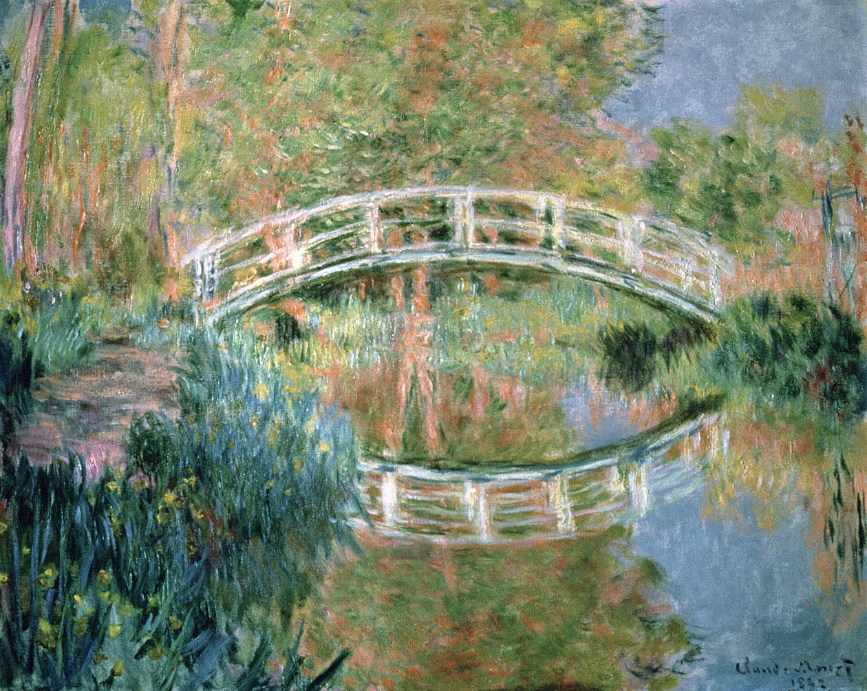 Le Pont Japonais, Giverny, 1892 - Claude Monet