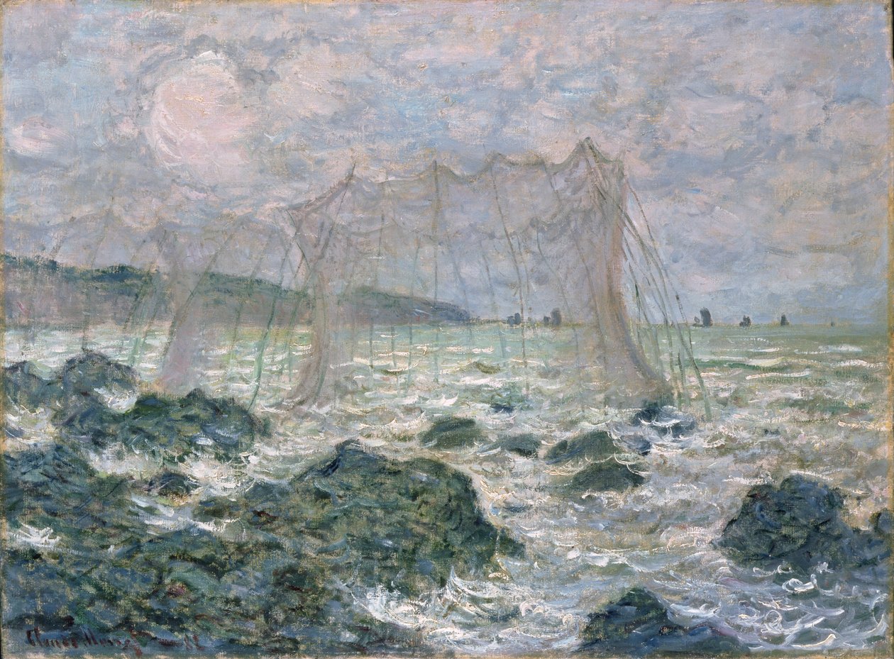 Les filets, 1882 - Claude Monet
