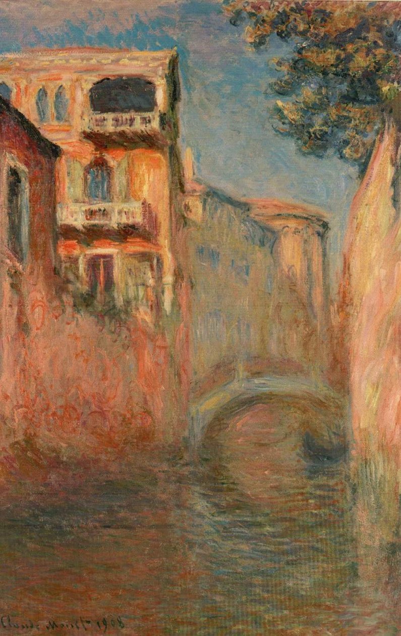 Le Rio della Salute - Claude Monet