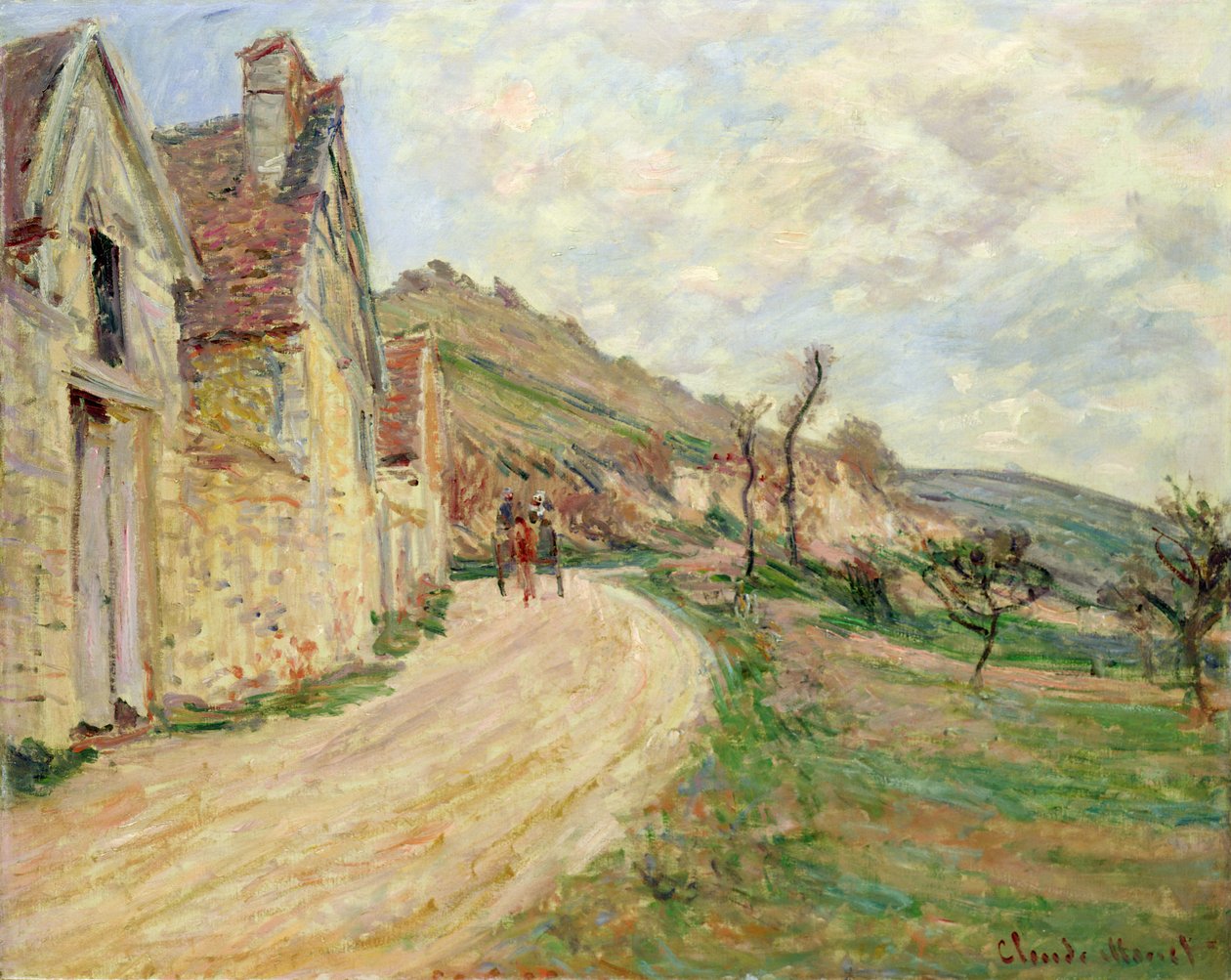 Les rochers à Falaise - Claude Monet