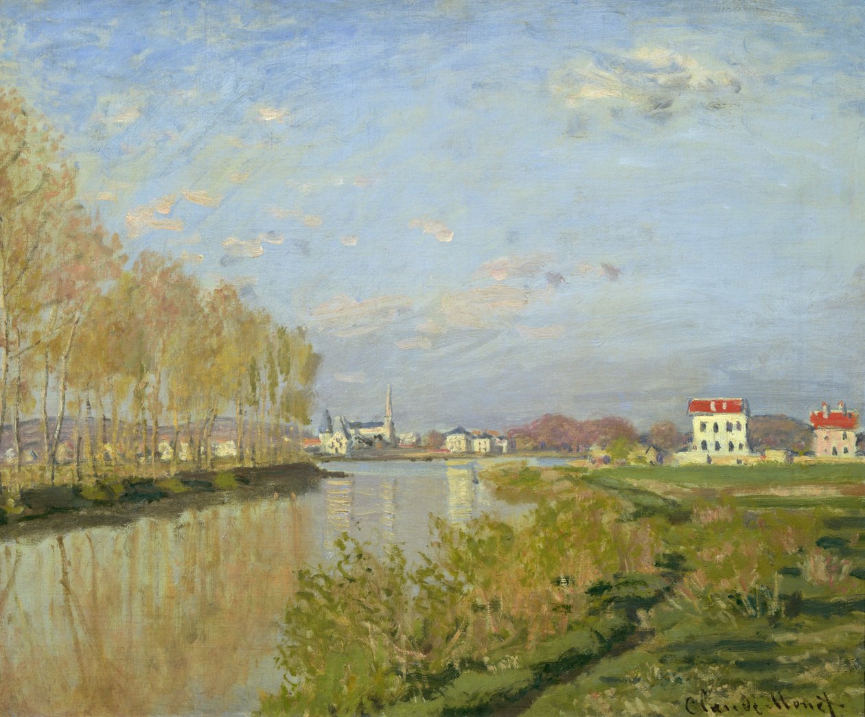 La Seine à Argenteuil, 1873 - Claude Monet
