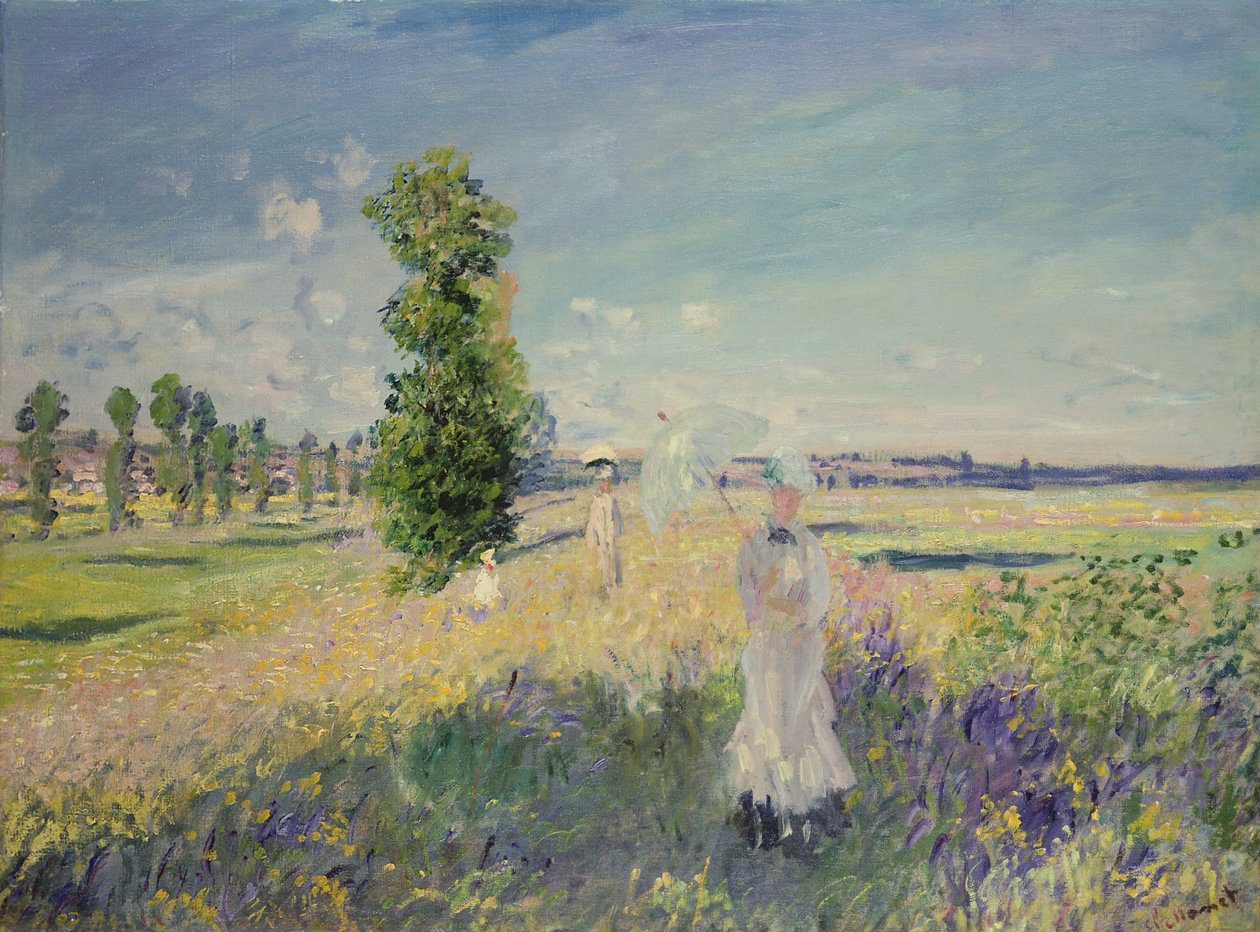 La Promenade (Argenteuil), vers 1872-75 - Claude Monet