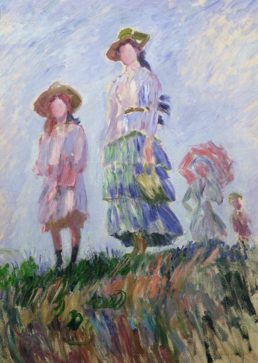 La promenade (Esquisse) 1882 - Claude Monet