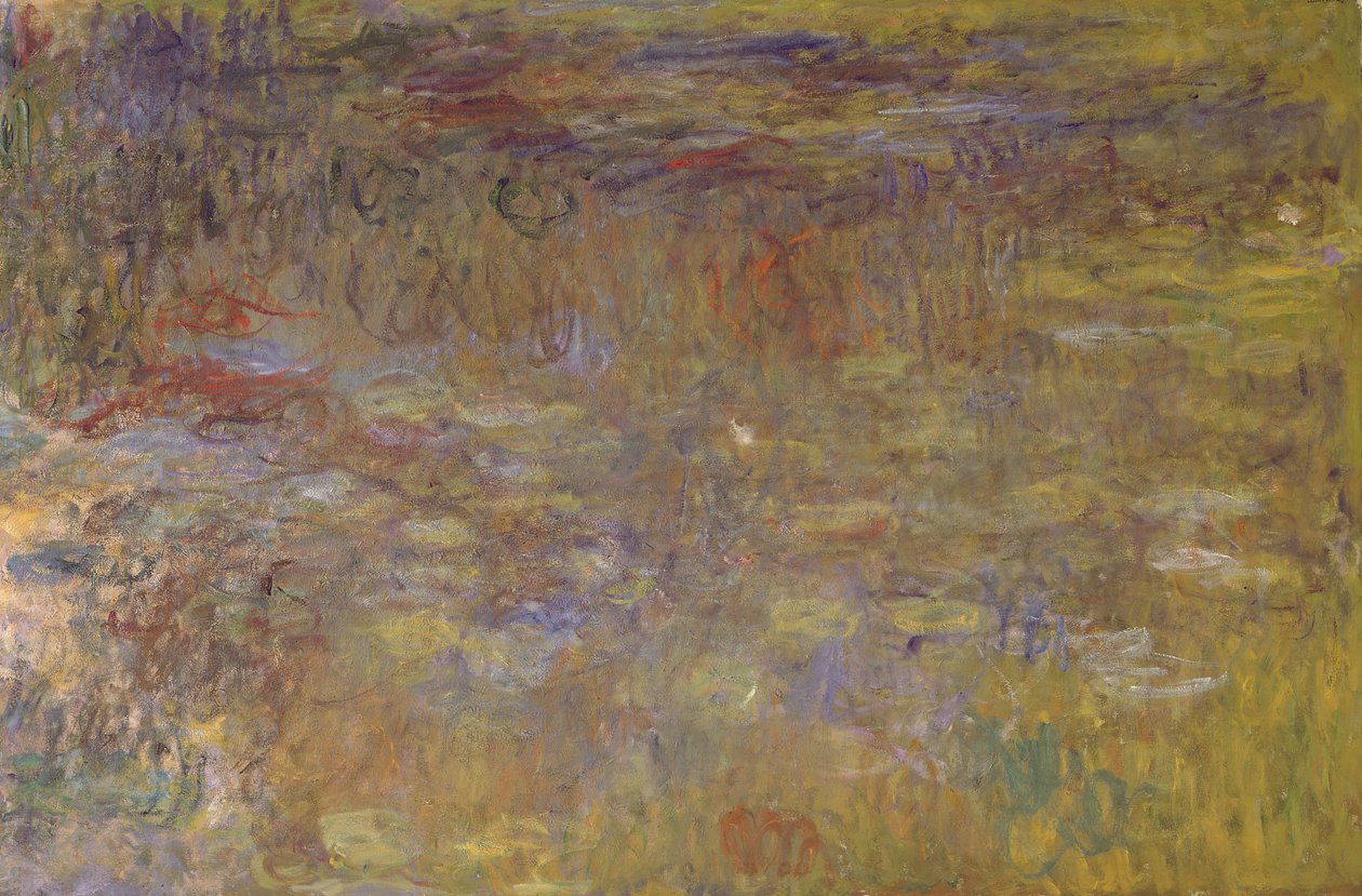 Le bassin aux nymphéas, c.1917-20 - Claude Monet
