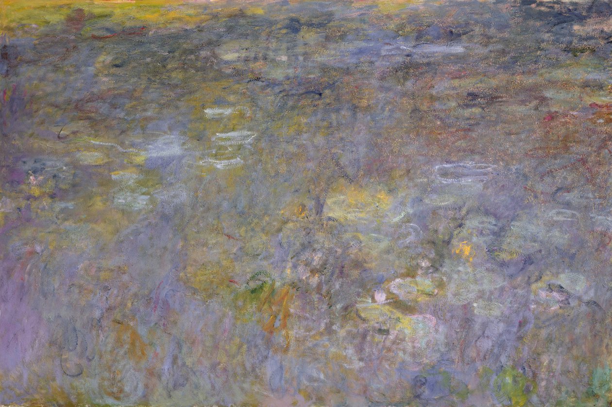 Le bassin aux nymphéas, c.1917-20 - Claude Monet