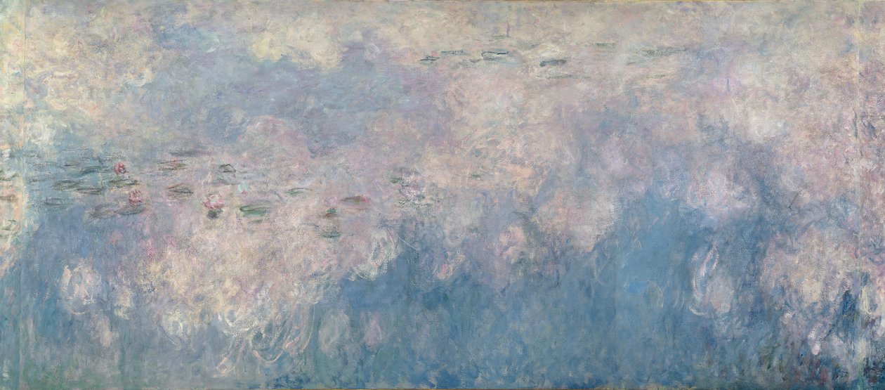 Les Nymphéas - Les Nuages (section centrale) 1915-26 - Claude Monet