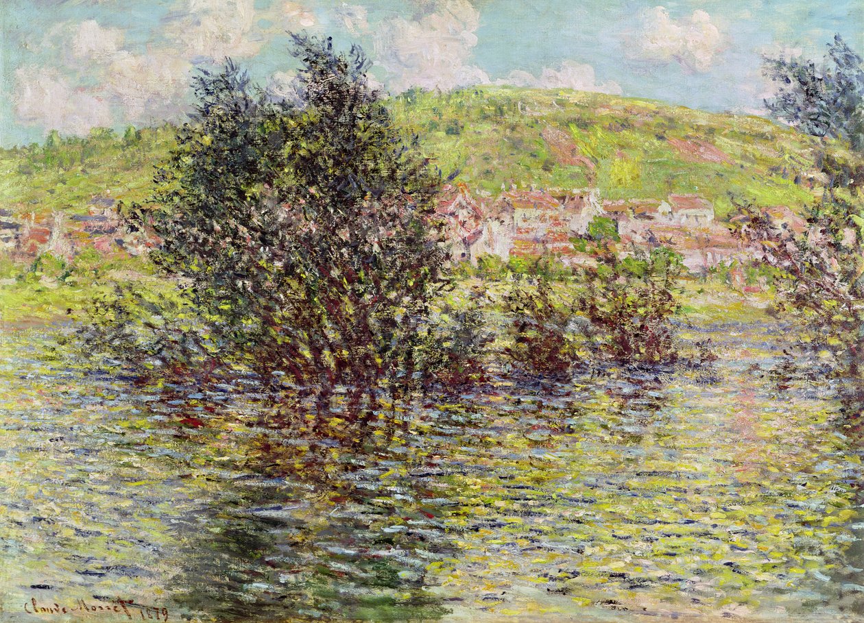 Vétheuil, vue de Lavacourt, 1879 - Claude Monet