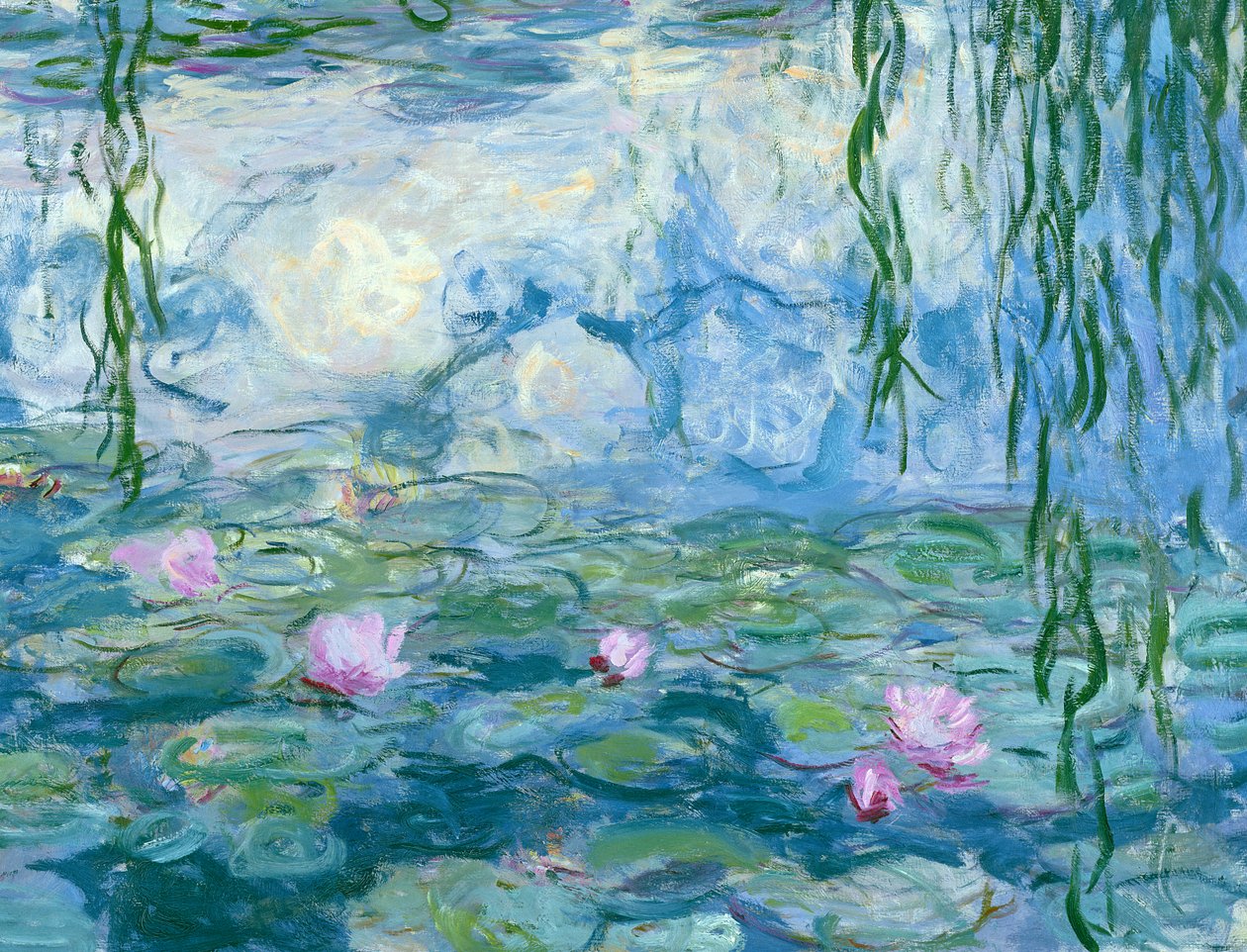 Nymphéas (détail) - Claude Monet