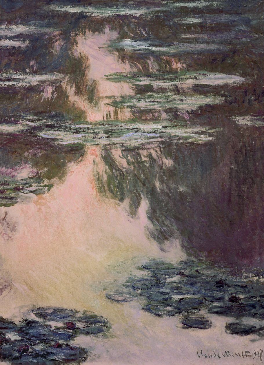 Nénuphars avec saules pleureurs, 1907 - Claude Monet