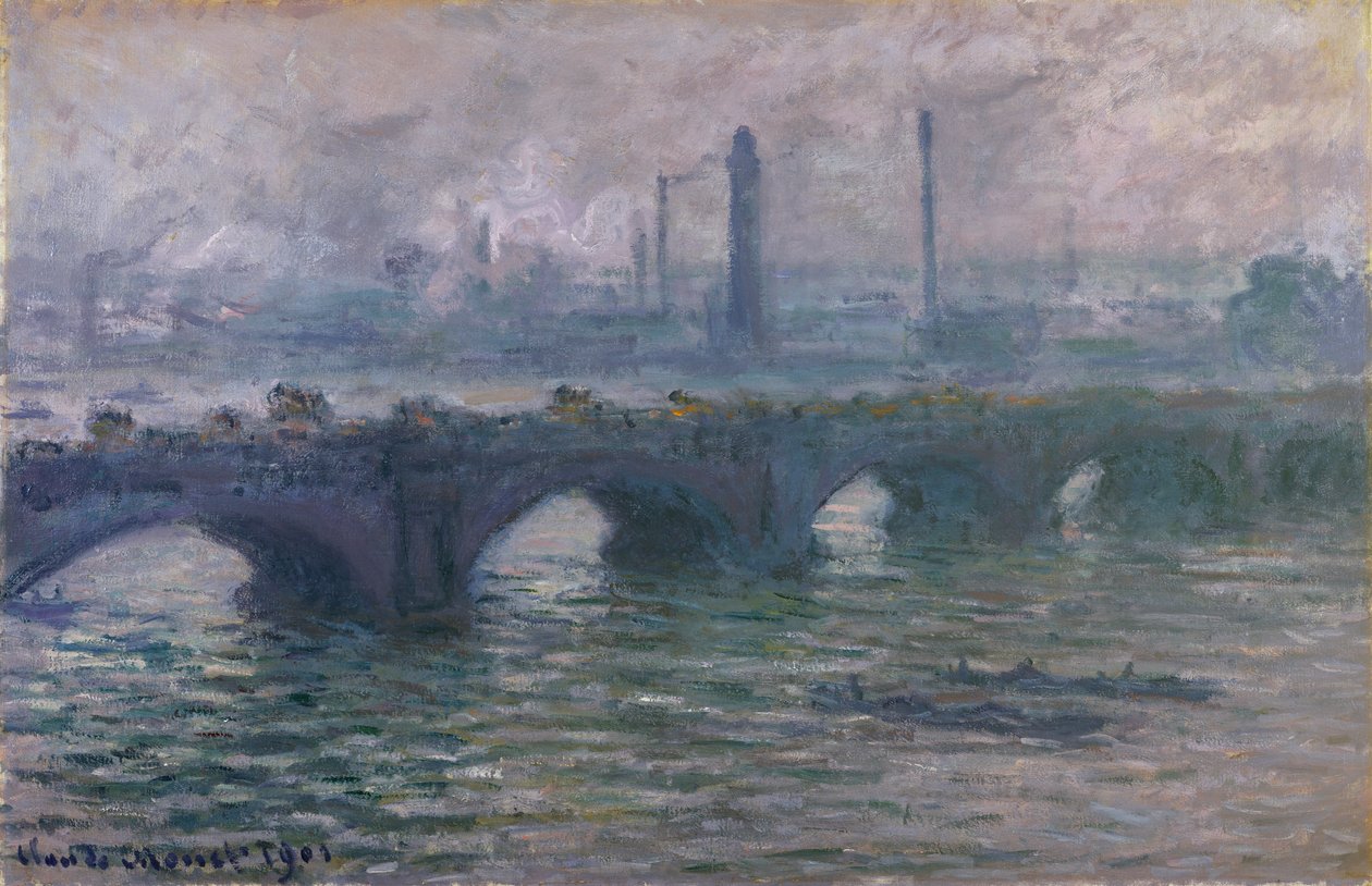 Pont de Waterloo, 1901 - Claude Monet