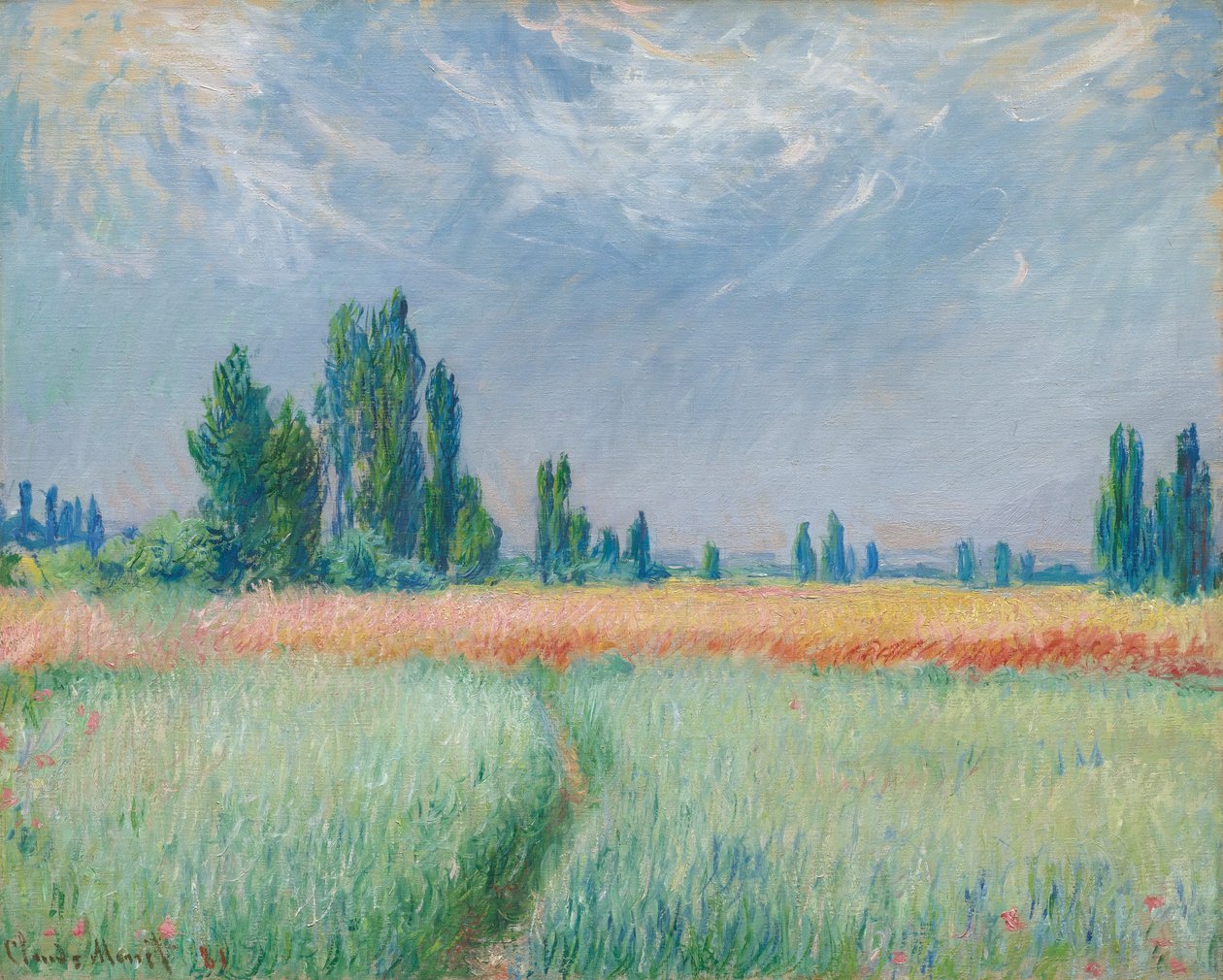 Champ de blé - Claude Monet