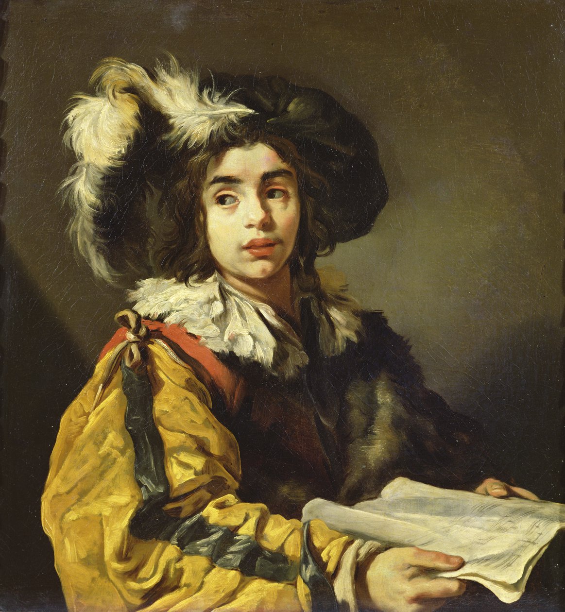 Le jeune chanteur - Claude Vignon