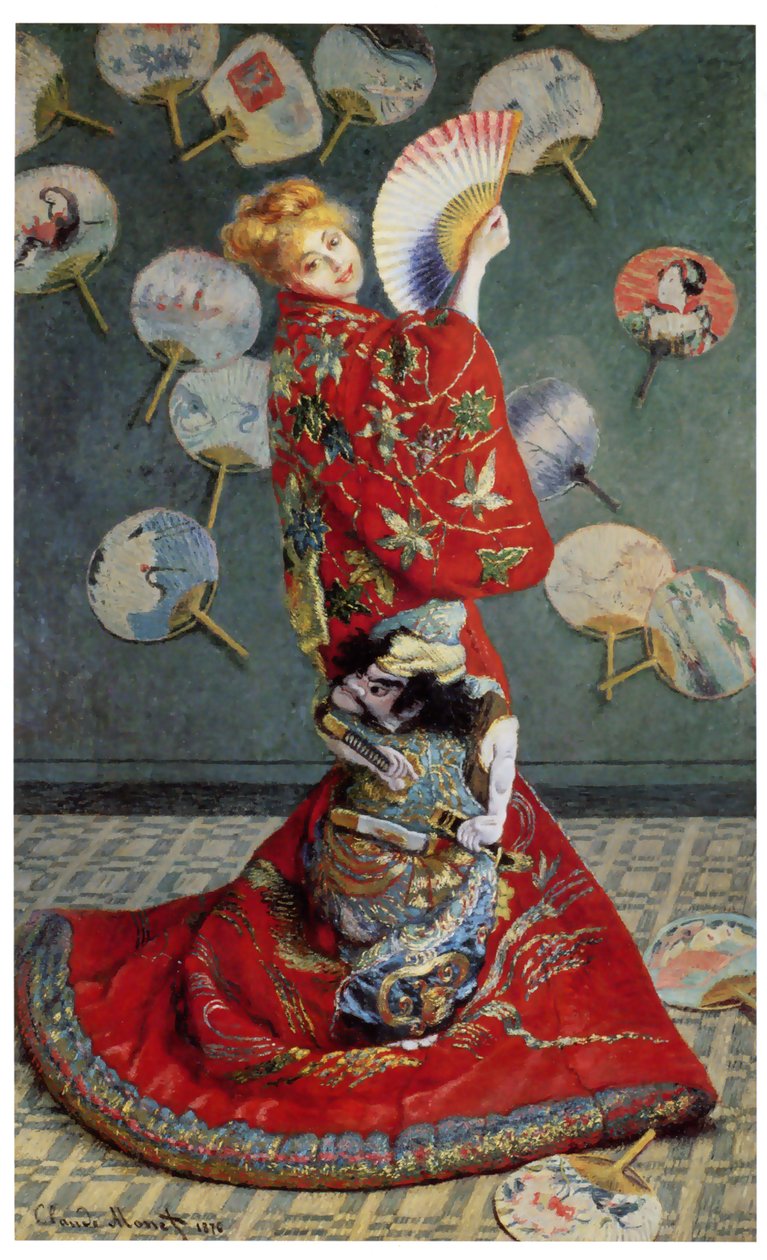 La Japonaise (Camille en costume japonais) - Claude Monet