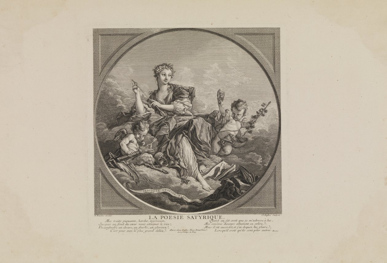 La poésie satirique - Claude Agustin Duflos