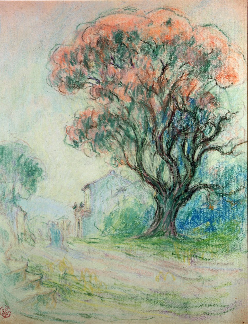 Arbre rose - Claude Emile Schuffenecker