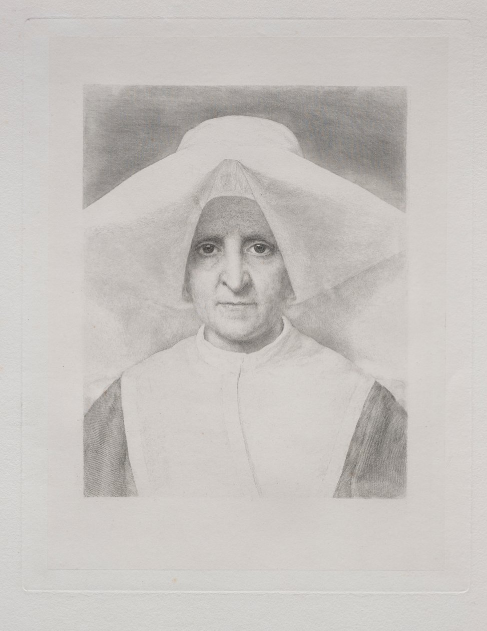 Sœur Rosalie, vue de face - Claude Ferdinand Gaillard