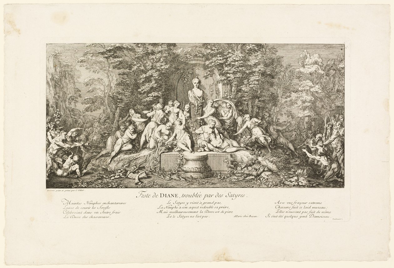 La fête de Diane - Claude Gillot