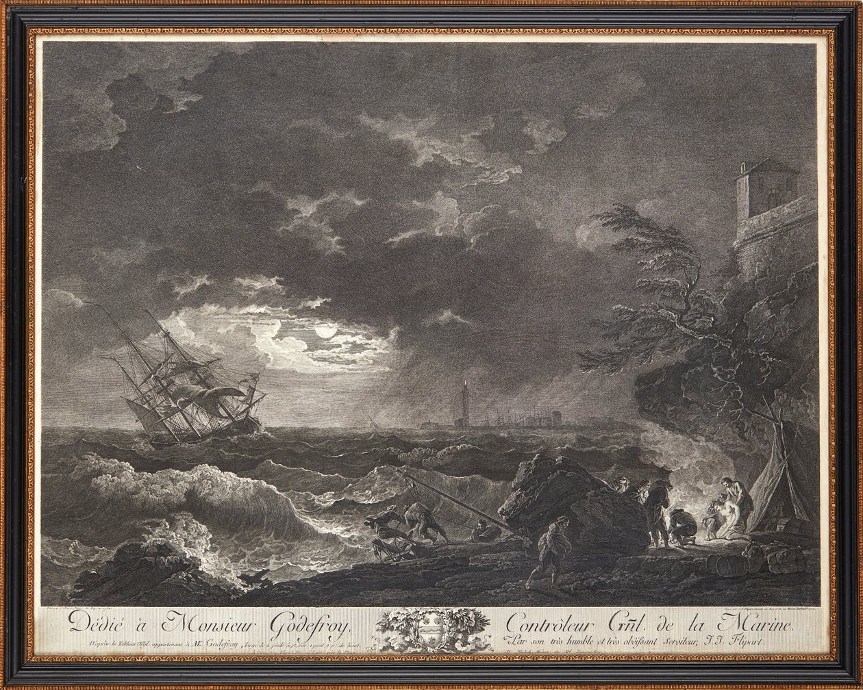 Gravures sur acier françaises - Claude Joseph (after) Vernet
