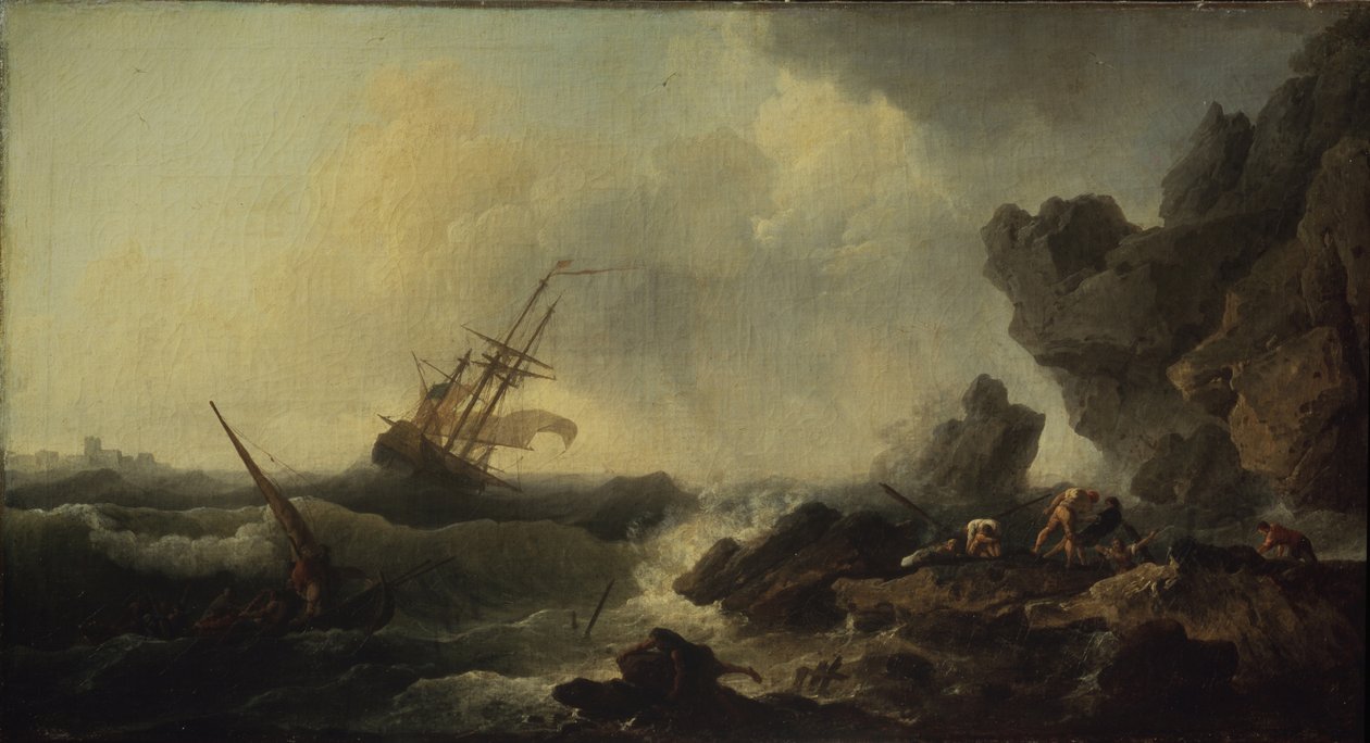 Tempête en mer - Claude Joseph Vernet