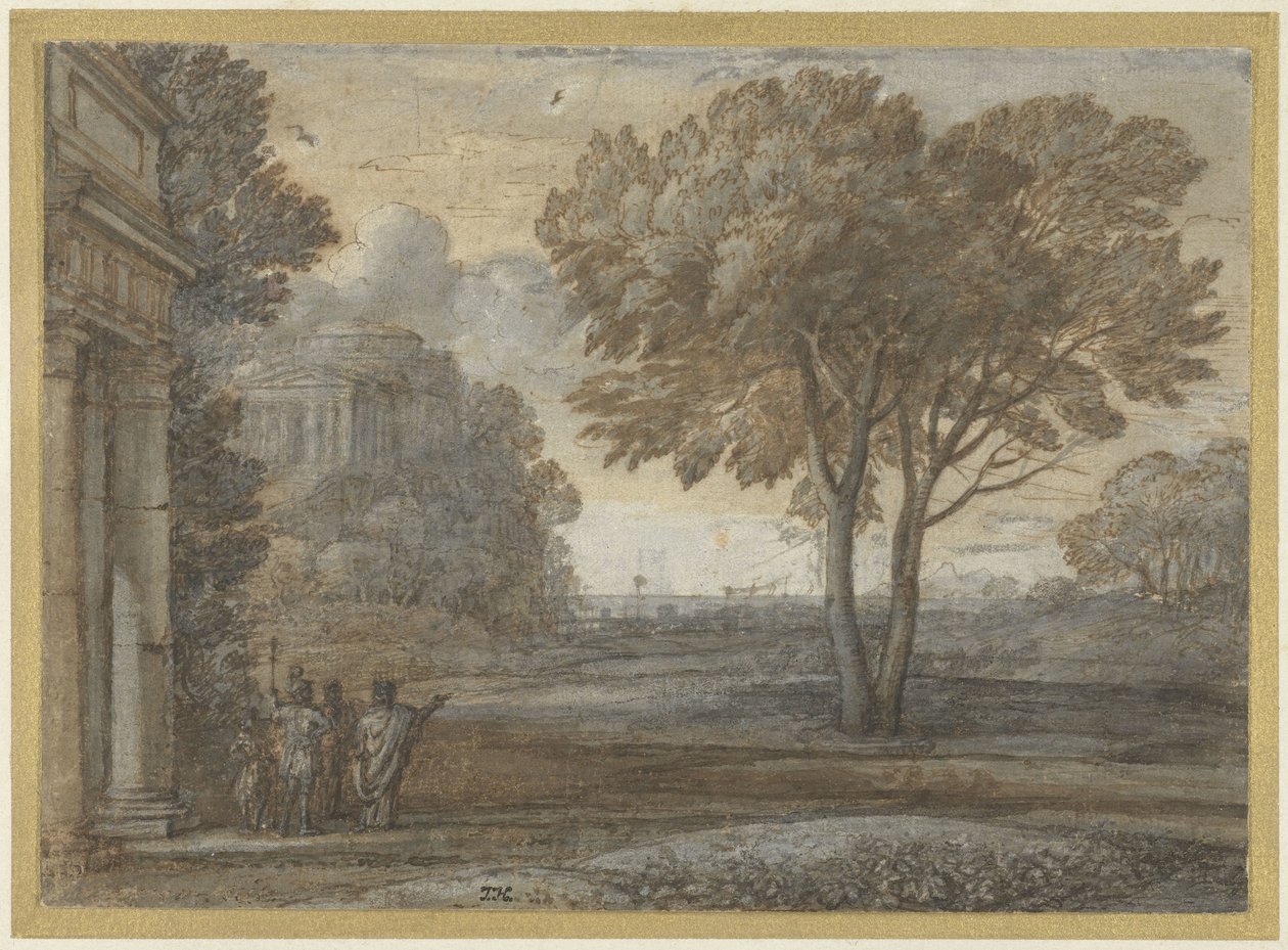 Énée à Délos - Claude Lorrain
