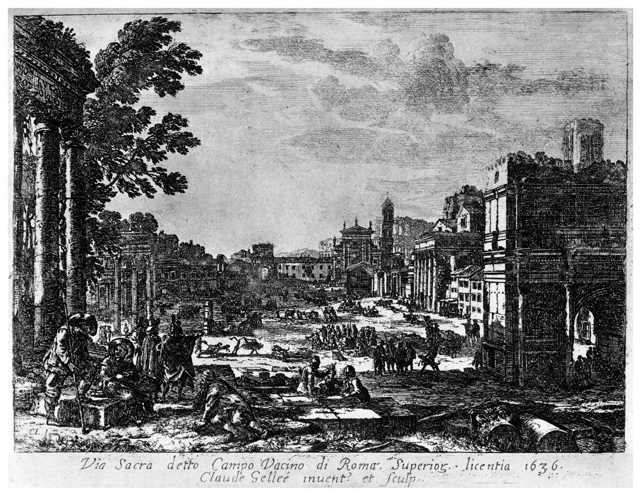 Campo Vacino, vers 1620-1680, 1924 - Claude Lorrain