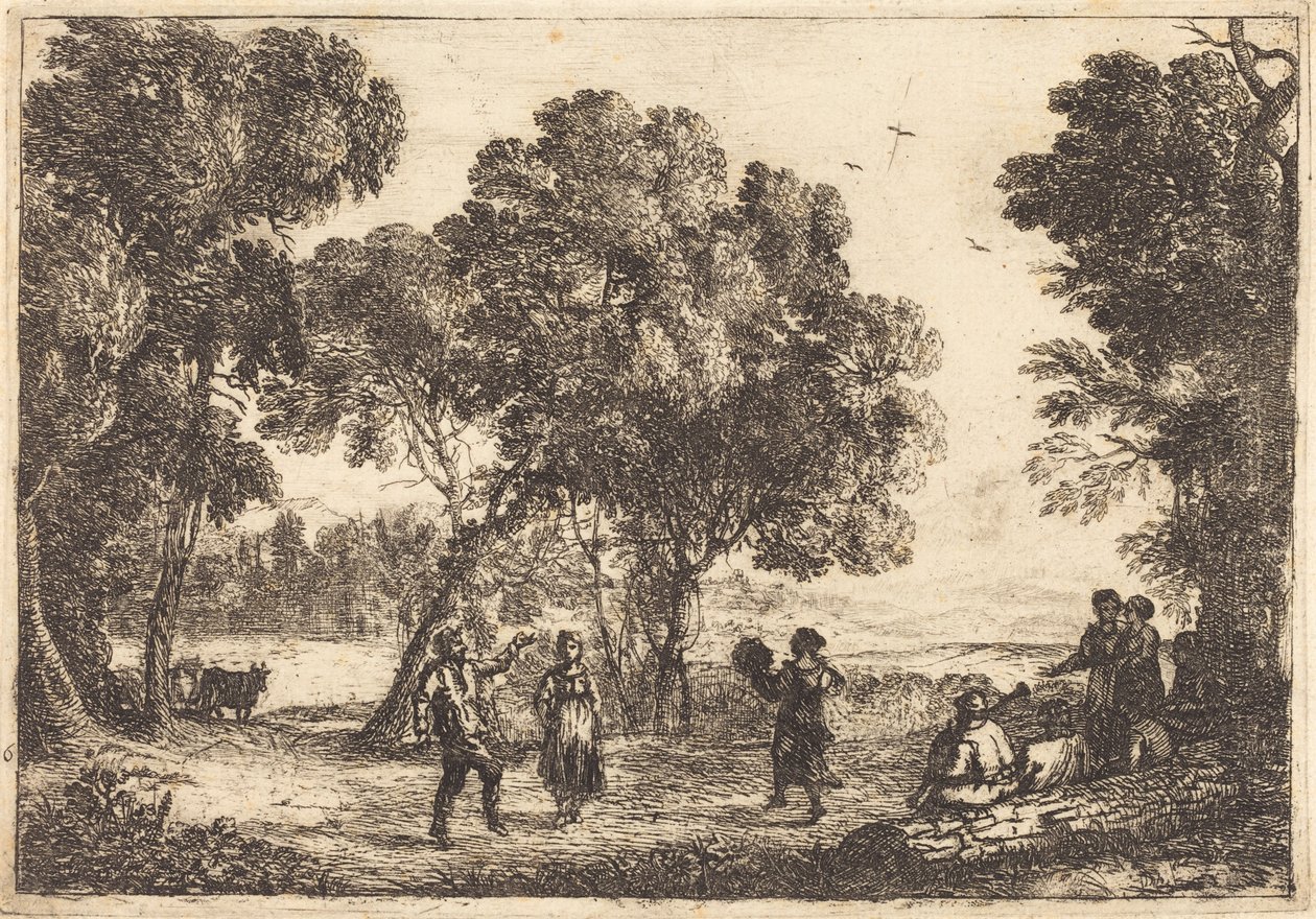 Danse Sous les Arbres - Claude Lorrain