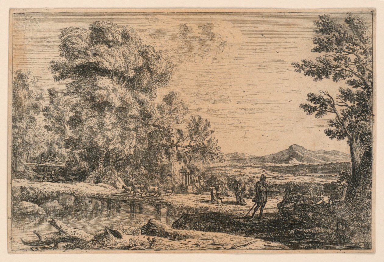 Rebecca et Éliézer - Claude Lorrain