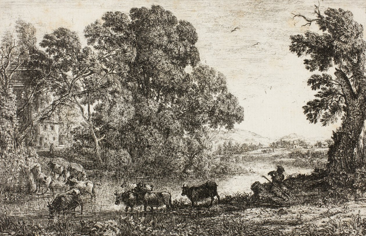 Le vacher, 1636 - Claude Lorrain