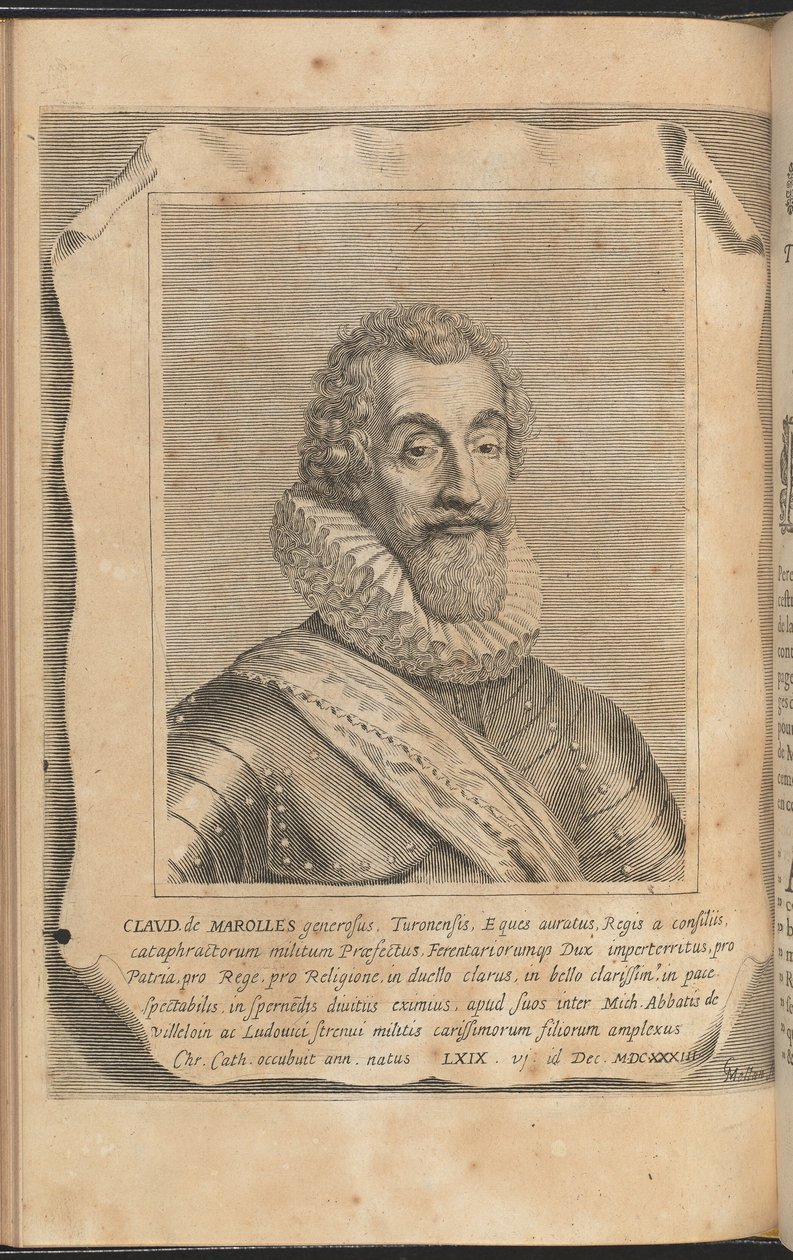 Claude de Marolles - Claude Mellan