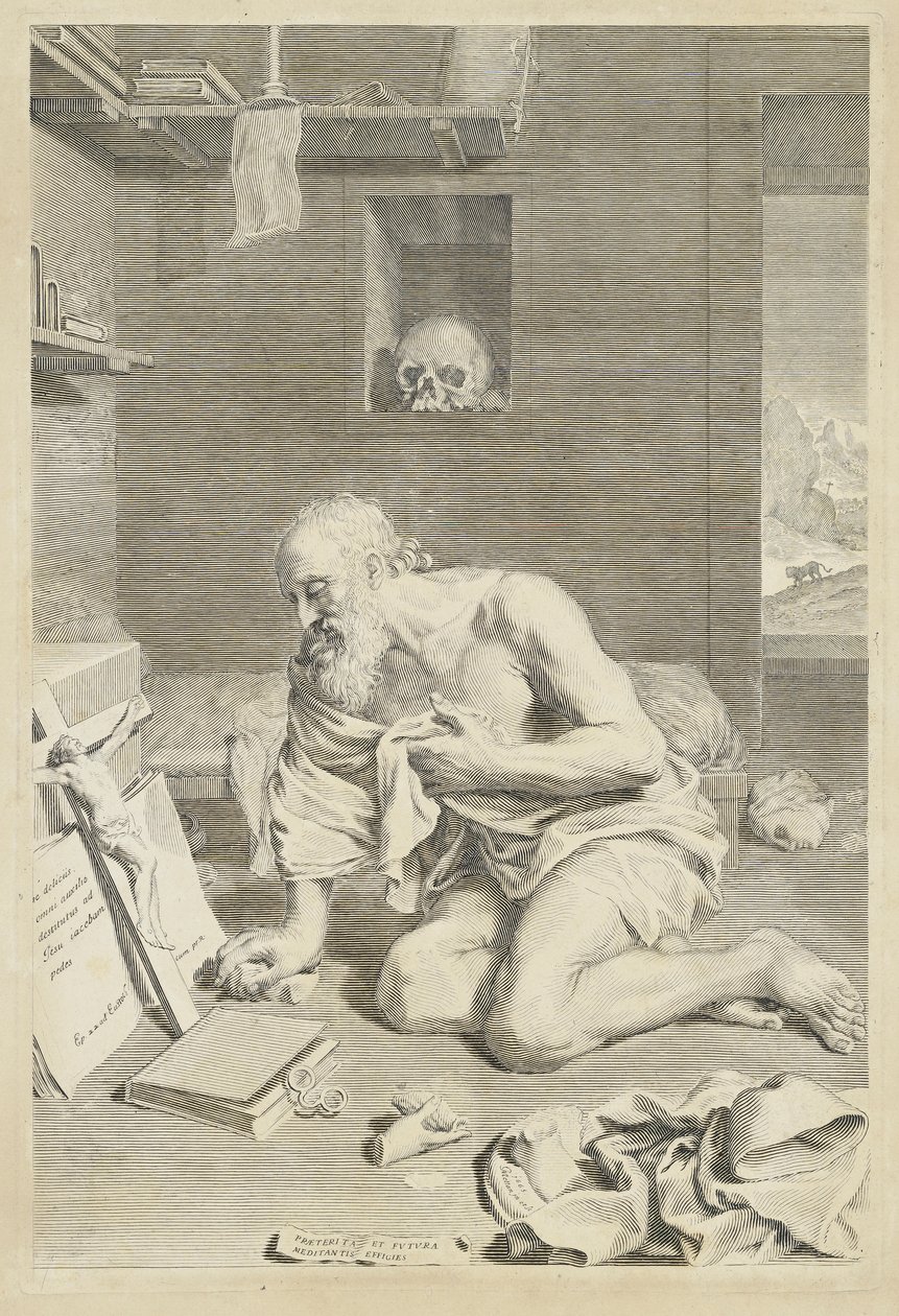 Saint Jérôme - Claude Mellan